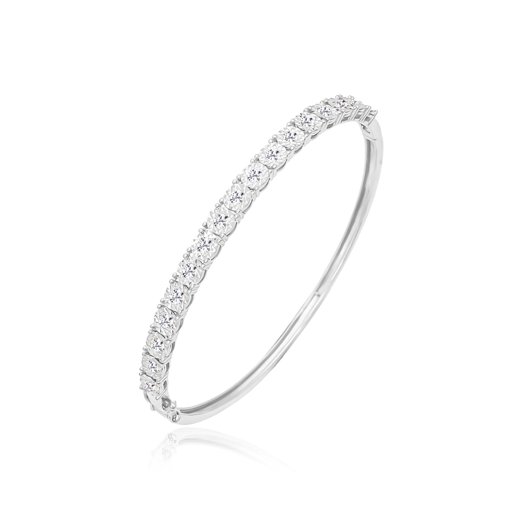 TAKA Jewellery Stellar Diamond Bangle 18K